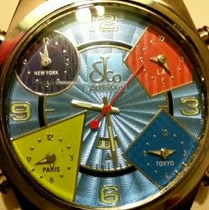 Jacob & C.O. 4 Time zone watch